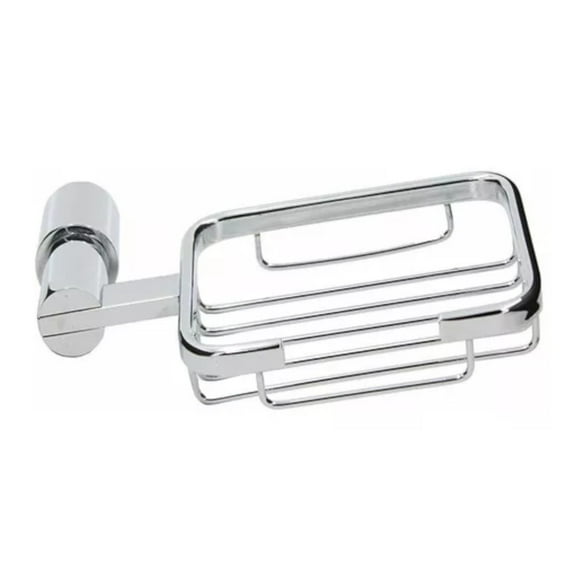Jabonera Rejilla De Baño Aluminio Cromada Linea Italia