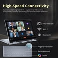 thumbnail image 5 of Dell Plus 14" 2K 2-in-1 Touchscreen Laptop, Intel Ultra 9 288V, 32GB DDR5, 2TB Storage(1TB SSD+1TB Docking Station Set), Intel Arc Graphics, Backlit Keyboard, Fingerprint Reader, Win 11, Blue, 5 of 9
