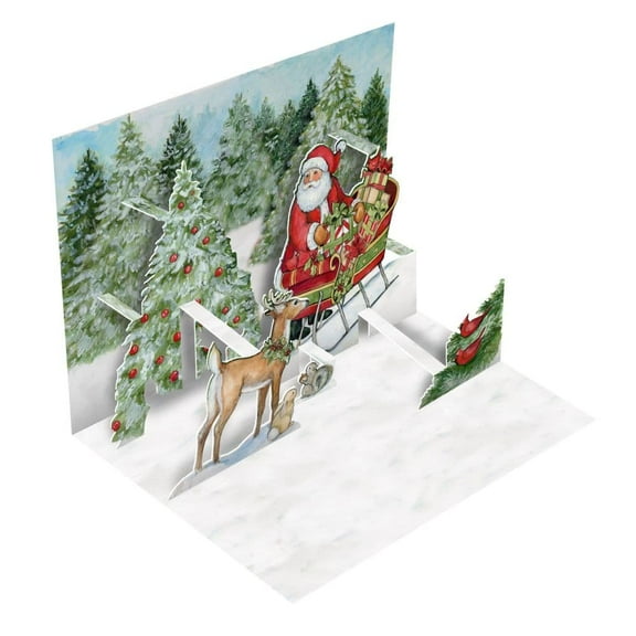 Lang Companies, Christmas Delivery Pop Up Christmas Cards