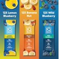 thumbnail image 3 of Brain and Body Plant Protein Bars - Wild Blueberry - 12-Count Low Carb - Gluten Free, High Fiber, Vegan Snacks - Low Sugar Meal Replacement, 3 of 5