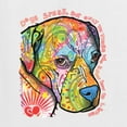 thumbnail image 2 of Neon Lab Dog Lover Shirt | Labrador Dogs Speak To Those Who Listen | Dean Russo Art Animal Lover Womens Slim Fit Junior Tee, White, X-Large, 2 of 6