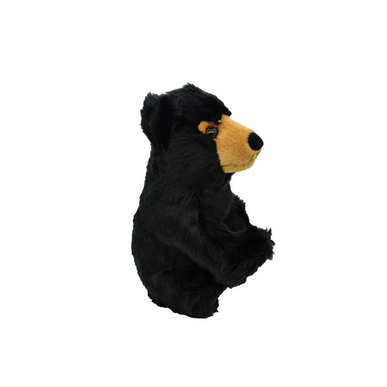 Black bear deals stuffed animal realistic