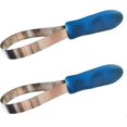 thumbnail image 1 of Stainless Steel Horse Curry Comb Horse Brushes for Grooming Curry Comb for Dogs 2 Pack Blue One Roll, 1 of 5