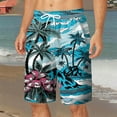 thumbnail image 5 of Caqnni Mens Swimming Trunks Quick-Dry Bathing Suit (Z01-Green,XXL), 5 of 5