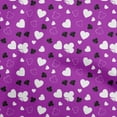 thumbnail image 1 of oneOone Velvet Purple Fabric Poker Card Sewing Fabric By The Yard Printed Diy Clothing Sewing Supplies 58 Inch Wide, 1 of 4