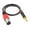 Red, variant on Heavy Duty 3.5mm Male To XLRs Balanced Sound Cable With Metal Shell For Phantoms Power Microphones