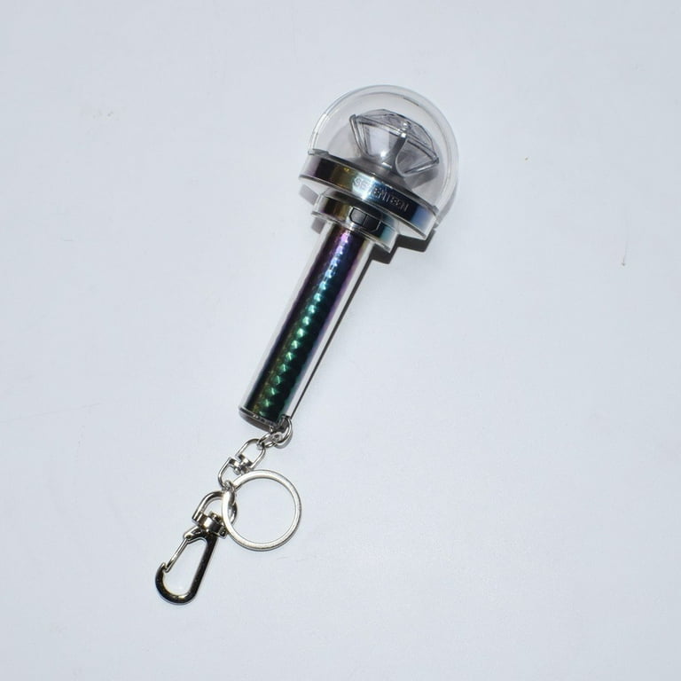 Kpop Idol Seventeen Mini Lightstick Key Ring Glow Stick