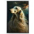 thumbnail image 2 of Afghan Hound Space Poster Wall Art Funny Dog - Afghan Hound Dog Canvas Wall Art For Bedroom Decor - Bathroom Decor - Birthday Gifts For Women, 2 of 6