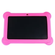 Kids Safe 7" Quad-Core Tablet 512M+8GB WIFI MID Dual Cameras with US Plug (Pink)