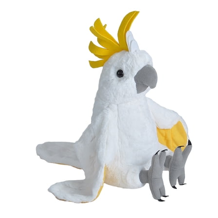 Wild Republic Cockatoo Plush, Stuffed Animal, Plush Toy, Gifts for Kids, Cuddlekins 12 Inches