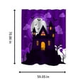 thumbnail image 3 of Dmlowu Halloween Shower Curtain, Water Proof Microfiber Shower Curtain Liner, Weighted Bathroom Curtain for Home Decor, 59x71 Inch Luxury Soft Fabric Shower Curtain, 3 of 8