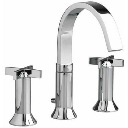 American Standard 7430.821.002 Berwick Widespread Lavatory Faucet with Metal Cross Handles and Metal Speed Connect Pop-Up Drain, Available in Various Colors