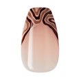 thumbnail image 5 of KISS imPRESS  Press on Nails, Undeniable, Brown, Medium Coffin, 30 Count, 5 of 12
