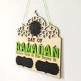 thumbnail image 3 of Calendario de Adviento de Ramadán Matsuzay de madera natural colgante, 3 of 5