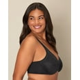 thumbnail image 2 of Playtex Secrets Ultra Soft No Poke Dreamwire Underwire Bra Black 38D Women's, 2 of 8