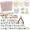 thumbnail image 2 of 300pcs Bracelet Making Kit DIY Bangle Charm Making Tool Exquisite Jewelry Craft Making Set with Beautiful Gift Box for Girl Lover Wife, 2 of 9