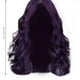 thumbnail image 3 of Pisexur Belleza Maquillaje Peluca de cabello largo morado para mujer, de moda, con ondas naturales y sintéticas.para mujeres y hombres, 3 of 8