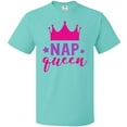 thumbnail image 3 of Inktastic Nap Queen, Princess, Crown, Stars, Sleep, Sleeping T-Shirt, 3 of 5