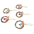 thumbnail image 2 of Swing Chewing Toys, 5pcs Colorful Teeth Grinding Hand Crafted Multipurpose  Bell Ring Stand  For  For Hamster, 2 of 8