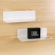 thumbnail image 1 of Blanco - Juego de 2 estantes de pared, fácil de ampliar el espacio de pared - Estante de acrílico de 22,9 cm sin perforaciones para dormitorio, baño, cocina, sala de estar, oficina., 1 of 5
