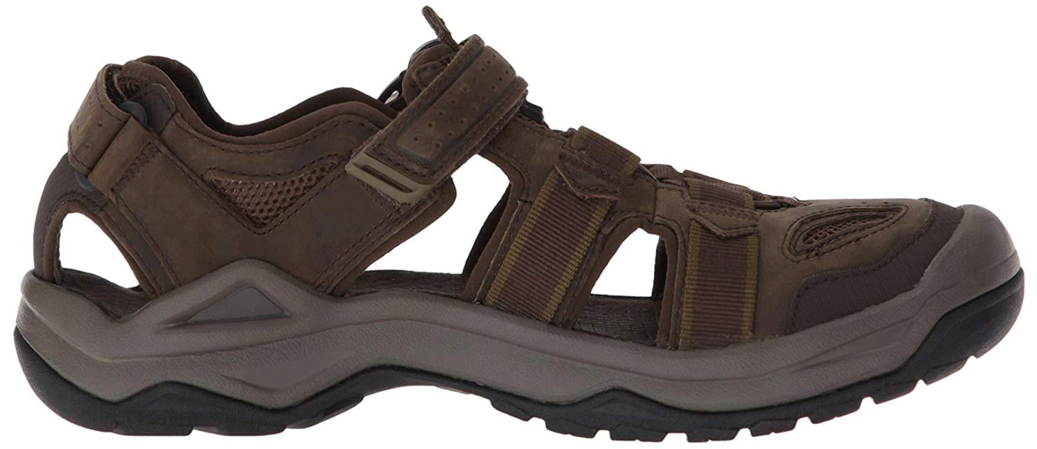 Teva Omnium Suede Hiking Sandals‎ Men 11 Brown Leather Outdoor Walking Gorpcore Teva Sandals Men main image 4