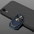 thumbnail image 1 of 360° Rotation Metal Ring Grip Holder Finger Kickstand for Magnetic Car Mount Compatible with All Smartphone, Navy, 1 of 2