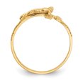 thumbnail image 2 of 14k Yellow Gold Jesus Band Ring Religious, 2 of 9