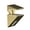 Brushed gold, variant on Elegant Glass and Shelf Clamps Adjustable Wall Brackets Holders for Home Renovations and Interior Projects