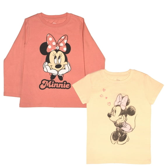 Disney Minnie Mouse T-Shirt 2-Piece Set (Size 4-6X)