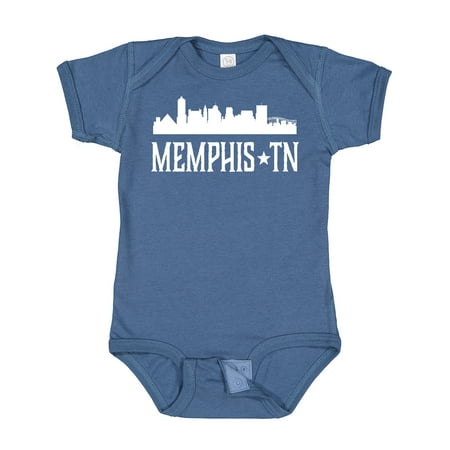 

Inktastic Memphis Tennessee Skyline TN Cities Gift Baby Boy or Baby Girl Bodysuit