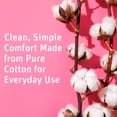 thumbnail image 6 of Simply Soft Premium Cotton Pads, 330 Count, 100% Natural and Lint-Free Cotton, 6 of 7
