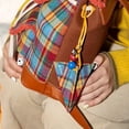 thumbnail image 2 of BQBQERT Stylish Paper Airplanes Inspired Leather Keychain For Keys Bags And Phones, 2 of 8