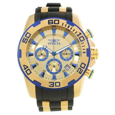 Invicta Pro Diver Chronograph Quartz Gold Dial Men's Watch 22308
