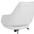 thumbnail image 3 of Madrid Home and Office Upholstered Mid-Back Chair in Black Leather, 3 of 9