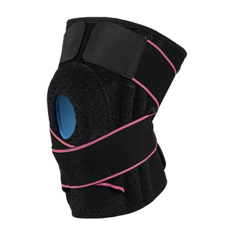 

Professional Knee Brace for Knee Pain Adjustable Knee Support with Patella Gel Pad & Side Stabilizers Medical for Arthritis Meniscus Tear Injury Recovery Pain Relief ACL Sports. Men&Women，Pink