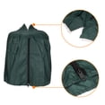 thumbnail image 4 of Unique Bargains Bird Cage Cover 13' Light proof Shade Night Cover with Zipper, Green 2 Pack, 4 of 5