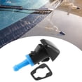 thumbnail image 3 of Unique Bargains Front Car Windshield Washer Nozzle Wiper Spray Jet Fit for Jeep Patriot 2009-2017 Black, Blue, 3 of 7