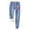 Blue, variant on Aoochasliy Womens Thermal Pants Christmas Clearance Fashion Casual Women Printed Span High Waist Keep Warm Long Pants Full Length Pants Leggings 2022