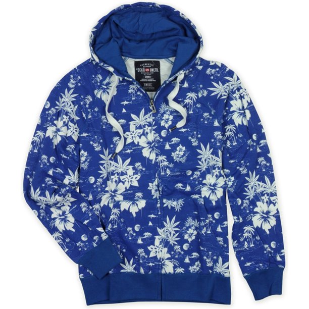 Ecko Unltd. Sudadera con capucha y cremallera Faded Jane para hombre, azul, pequeña Ecko Unltd. Sudadera