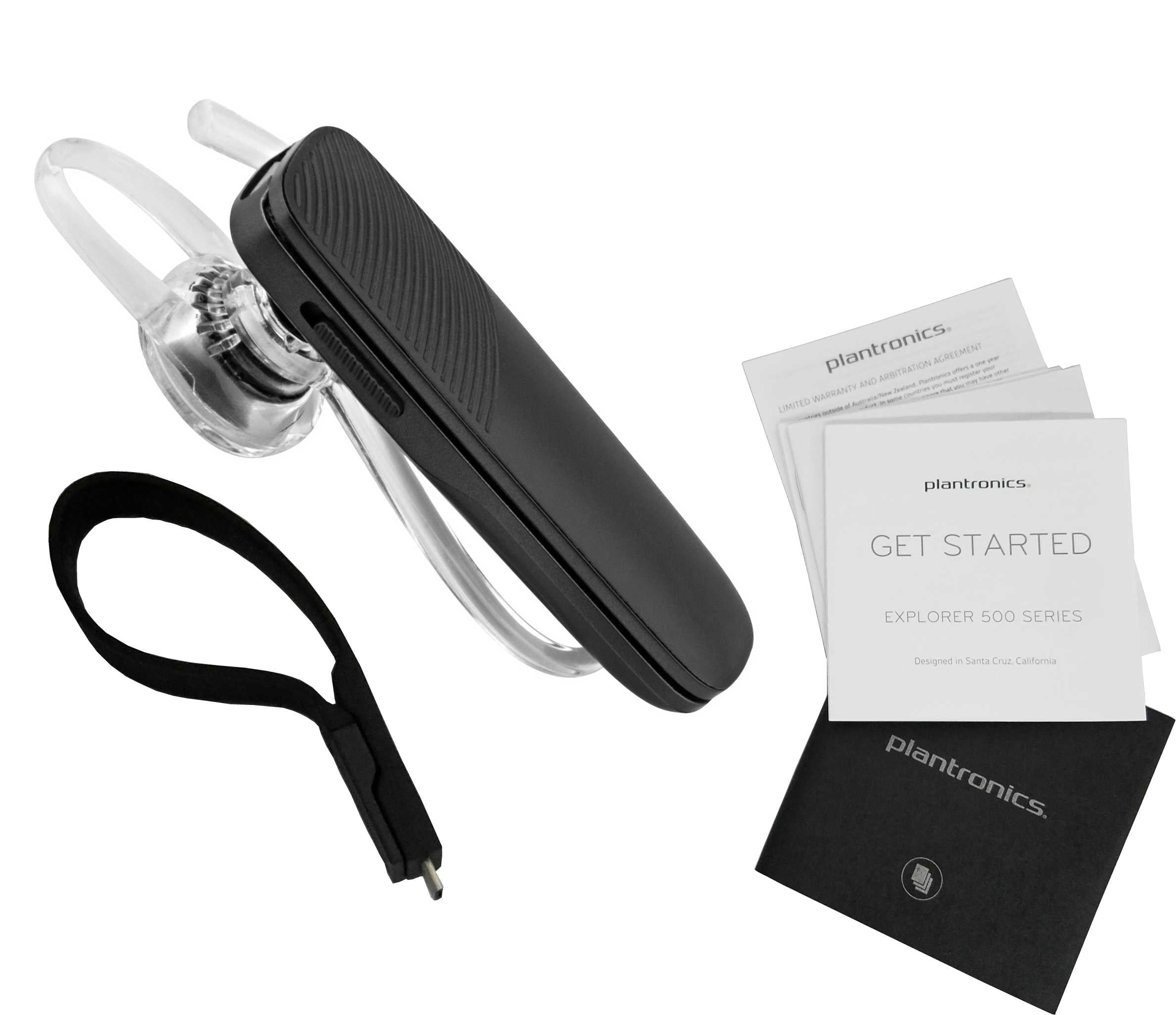 Relatief theorie Antagonisme Plantronics Explorer 500 Wireless HD Bluetooth Black Headset (Non-Retail  Packaging) - Walmart.com