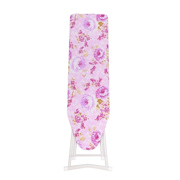 Jraner 36"×31" Ironing Board with Floral Pattern,Folding Full Size Ironing Board,Adjustable Height,Easy Storage for Home & Office