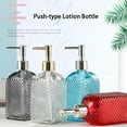 thumbnail image 4 of LANFENG Glass Hand Soap Dispenser 17.6oz/500ml Kitchen and Bathroom Soap Dispenser Multiple Colors Available Liquid Soap Dispenser, 4 of 10