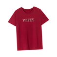 thumbnail image 1 of Camiseta para Mujer Camisa De Cuello Redondo Ropa De Calle Femenina Ropa Suave Trajes Cortos L, 1 of 8