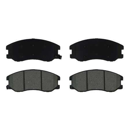 Gridiron Brakes Ceramic Front Brake Pad Set Driver and Passenger Side - ID1264 (Replaces Part# D1264)