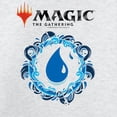 thumbnail image 3 of CafePress - Magic Blue Mana Symbol Sweatshirt - Crew Neck Sweatshirt, 3 of 4
