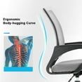 thumbnail image 4 of BestOffice Ergonomic Office Chair, Lumbar Support, Adjustable Height with Armrests for Adults(Grey), 4 of 6