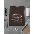 thumbnail image 3 of Street Culture Roaring Tiger T-Shirt Men -Image by Shutterstock, Male 5X-Large, 3 of 4