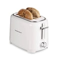 thumbnail image 2 of Hamilton Beach Grille-pain 2 tranches avec fentes extra larges, 700 watts, 7 réglages de brunissage, blanc, 22218, 2 of 6