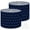 Color-4, variant on Lamp Shades Set of 2 Easy Assembly Navy blue retro style gold crown Can be used for premium Drum Lampshades for Table Lamps Floor Lamps Pendant Light 13"x13"x10" Replacement Lamp Shade