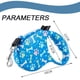 thumbnail image 2 of Correa retráctil para perros, cinta que no se enreda, para entrenamiento de caminatas y trotes (azul de 16 pies), 2 of 5